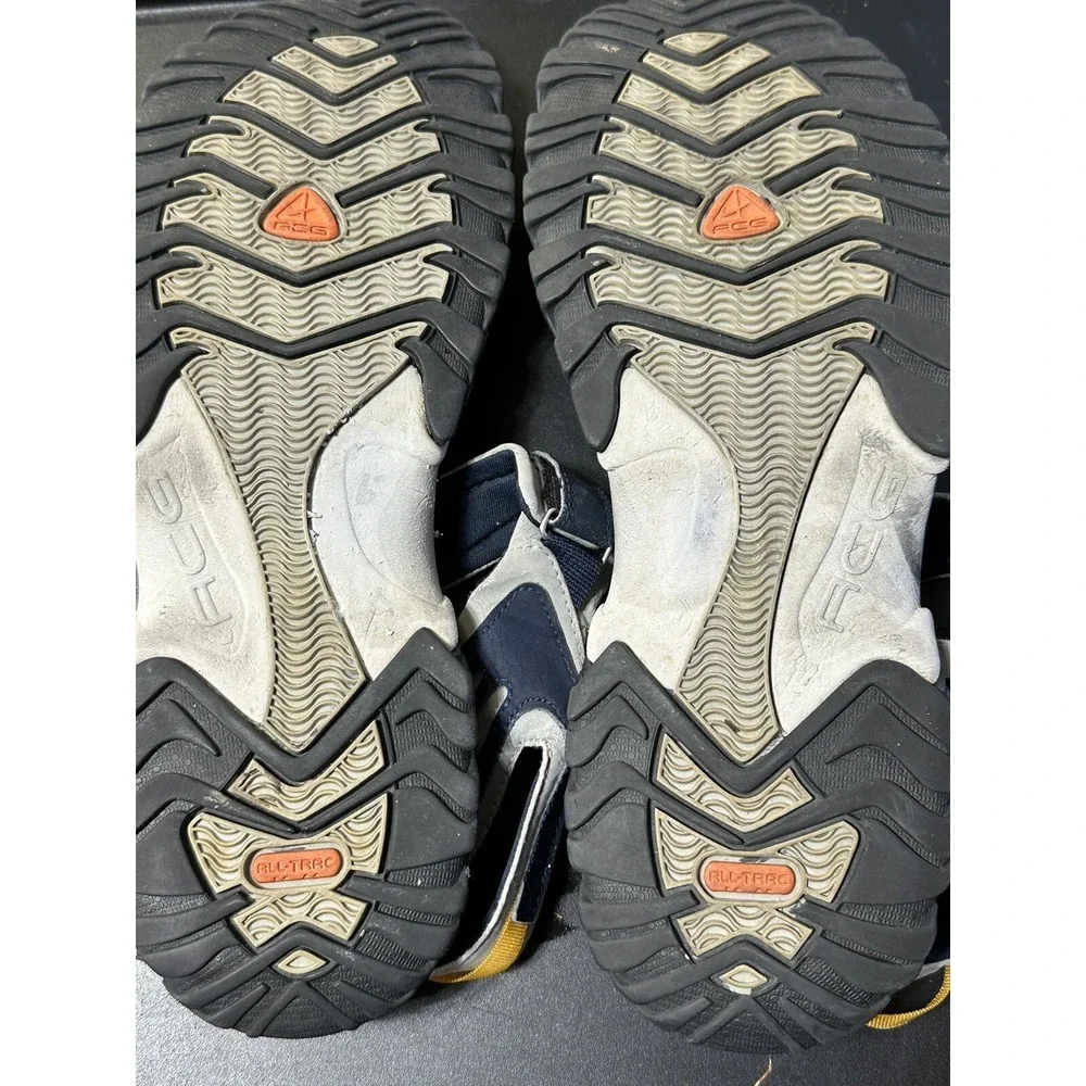 Nike ACG‎ Mens 14 Hiking Trail Ankle Strap Sport Sandal Navy Blue Shoes